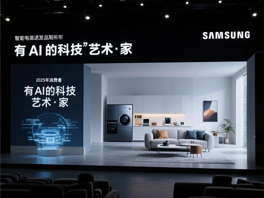 2025三星家电新品发布会召开，重新定义‘AI科技∙艺术∙家居’新境界